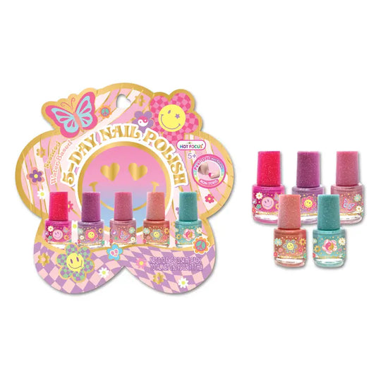 5 Day Nail Polish, Groovy Flower