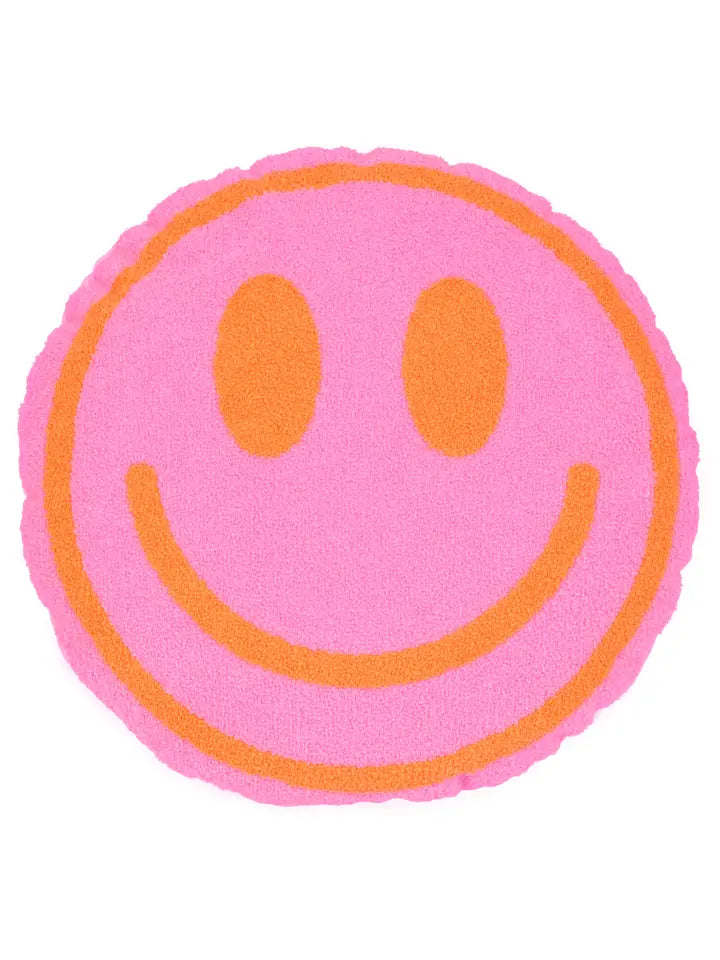 Happy Face Chenille Plush