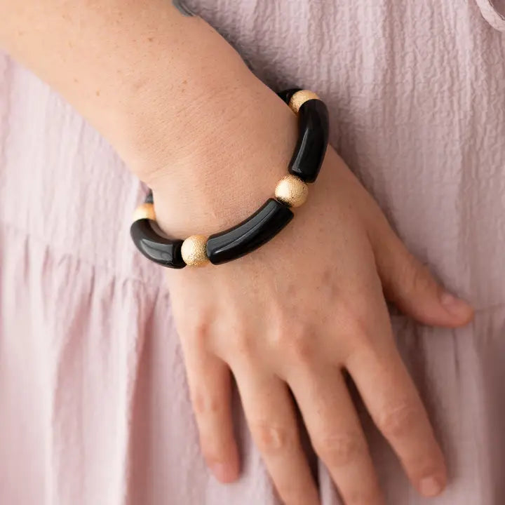 Viv & Lou Black Wrenley Bracelet