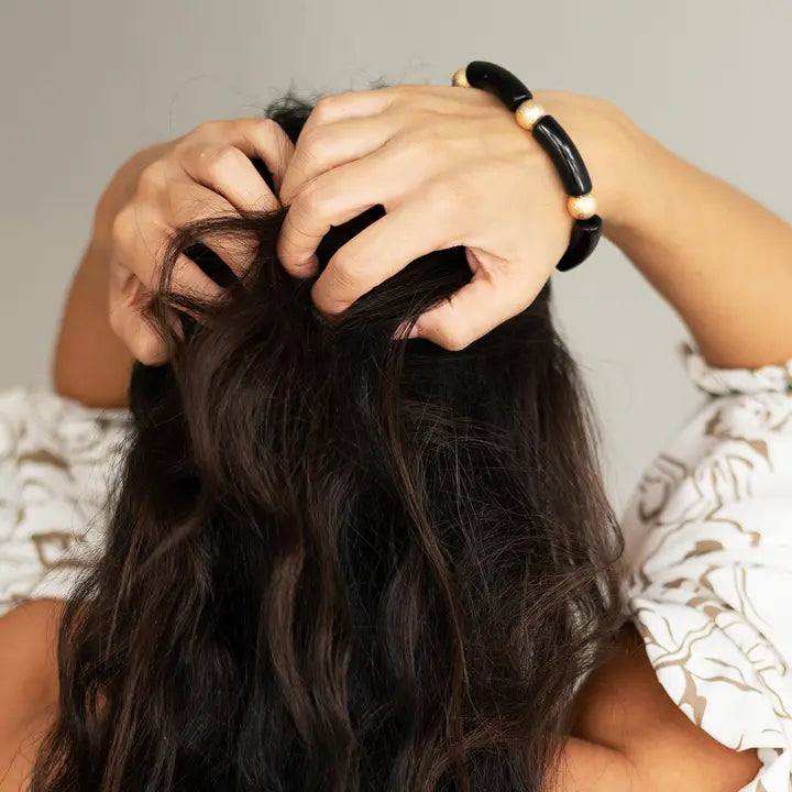 Viv & Lou Black Wrenley Bracelet