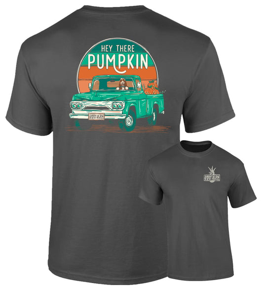 Southernology Hey There Pumpkin Graphite T-Shirt