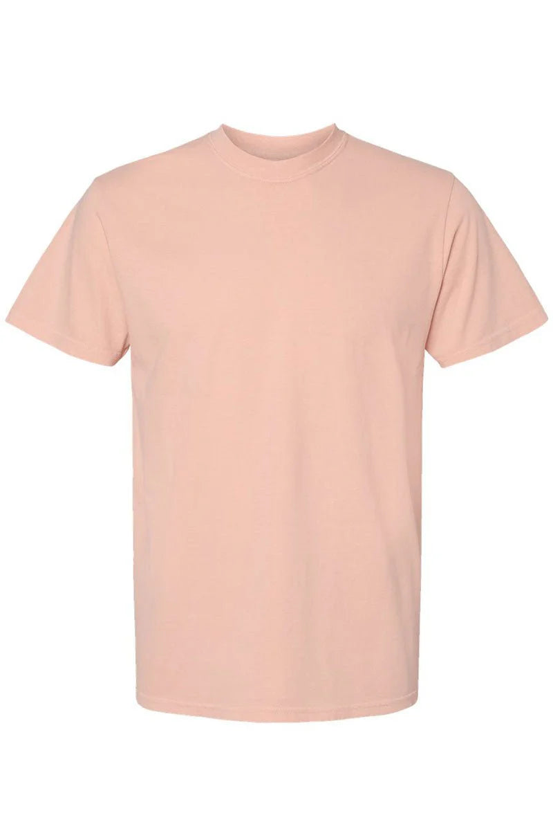Womens Framed Floral Mama Peachy Comfort Color Tee