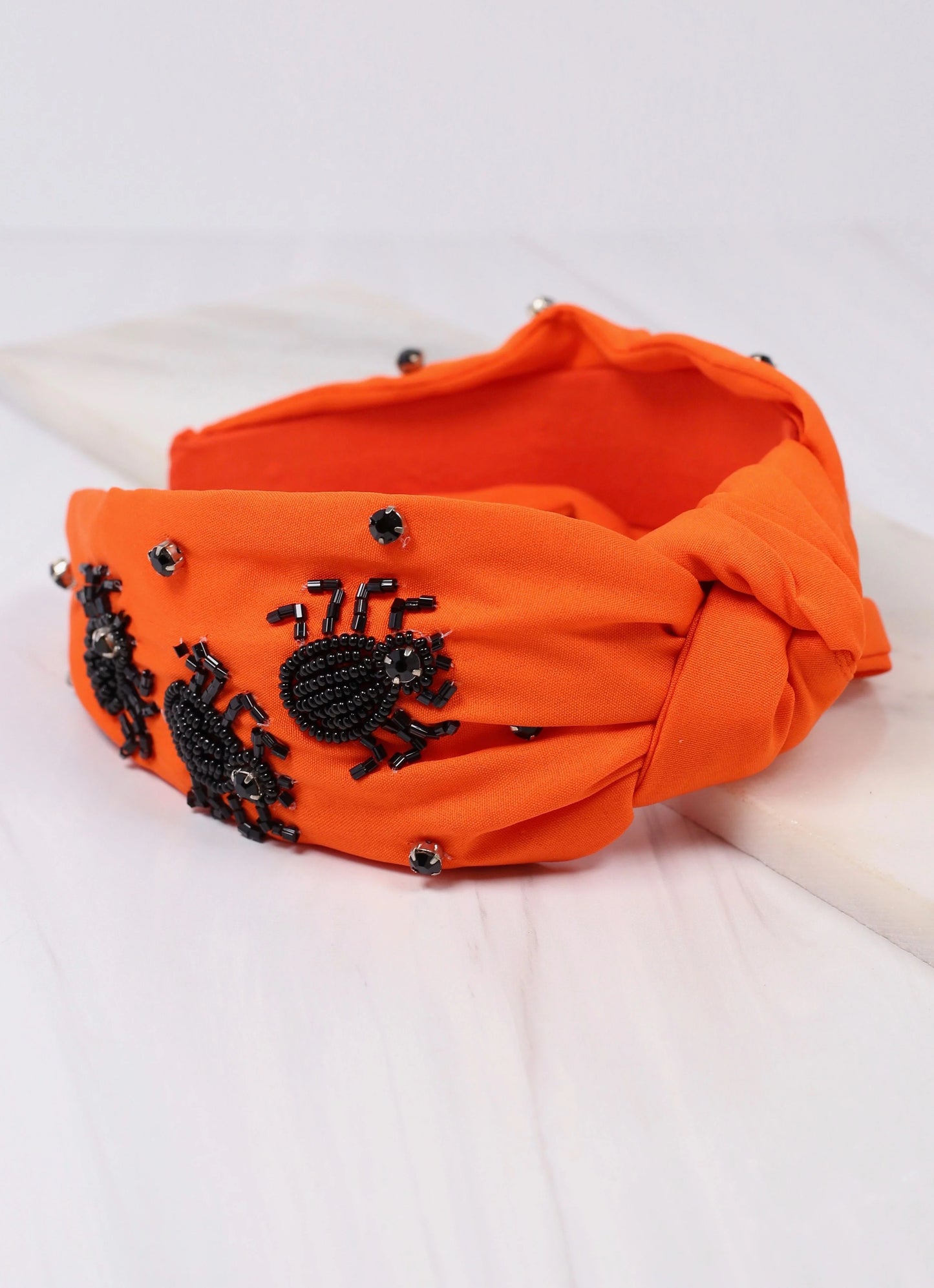 Charlotte Spider Orange Headband