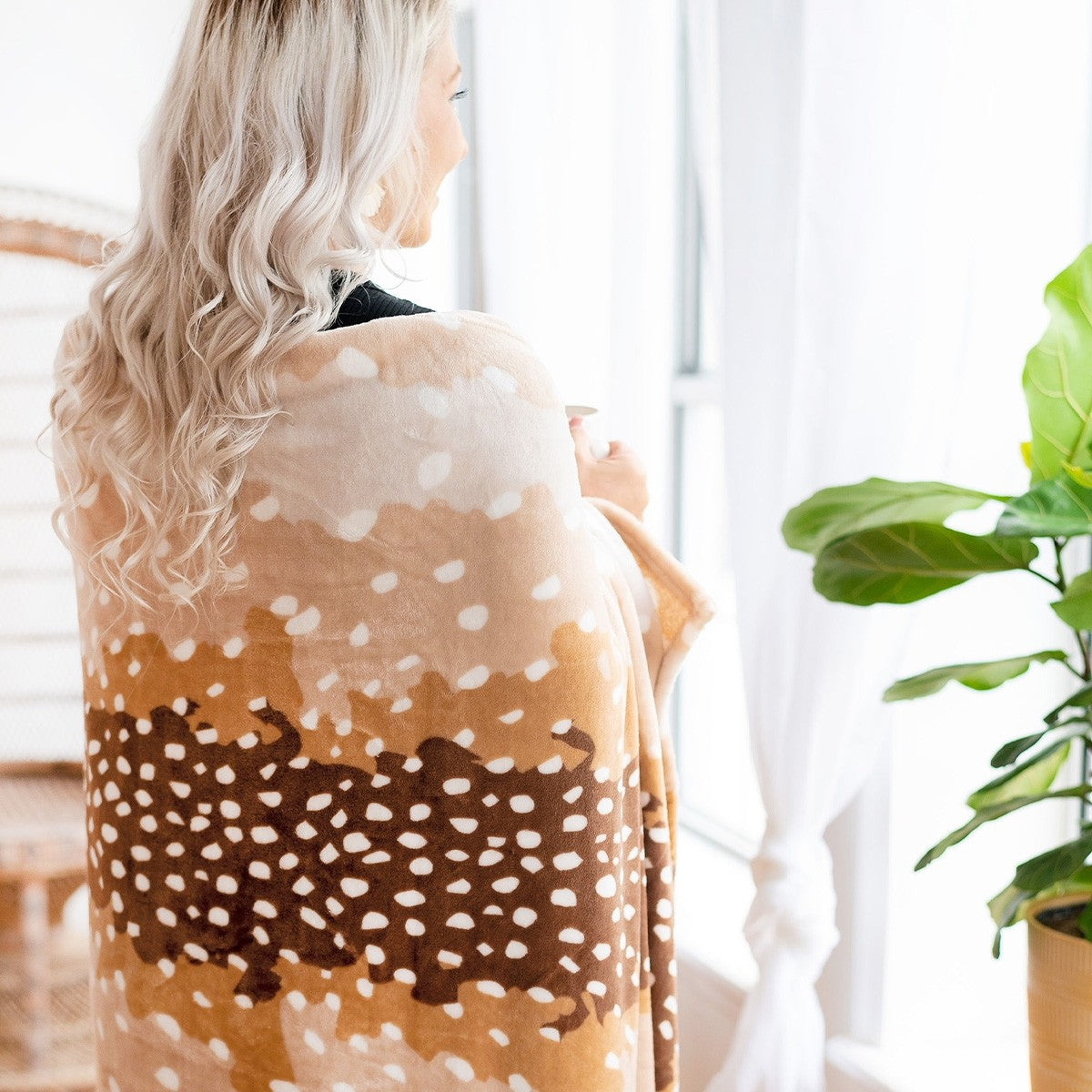 Viv & Lou Fawn Blanket