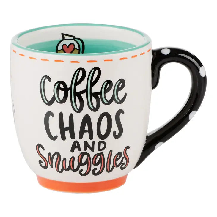 Mom Runs On Coffee And Chaos Glory Haus Mug