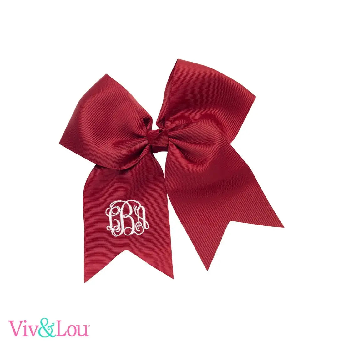 Viv & Lou Garnet Hair Bow