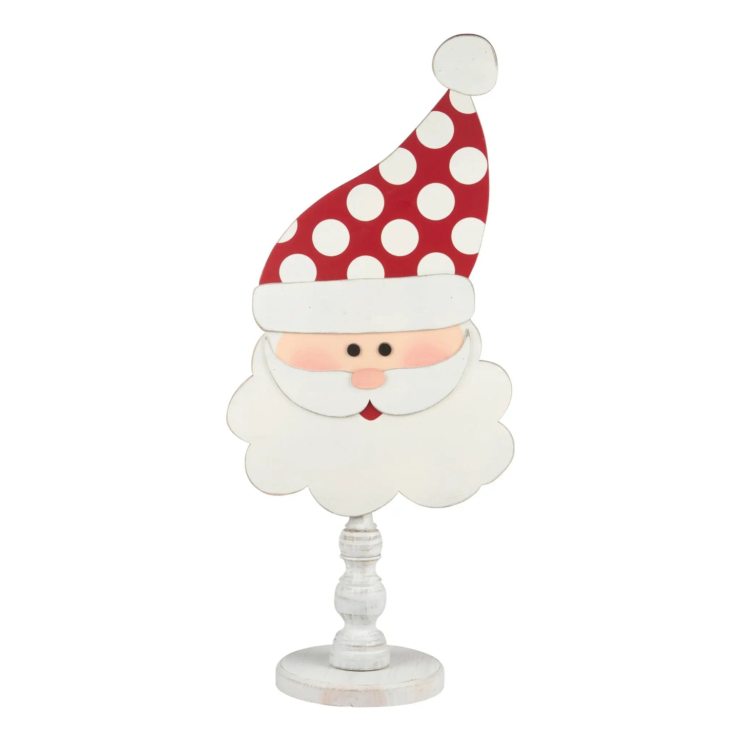 Glory Haus White Distressed Wood Base for Toppers