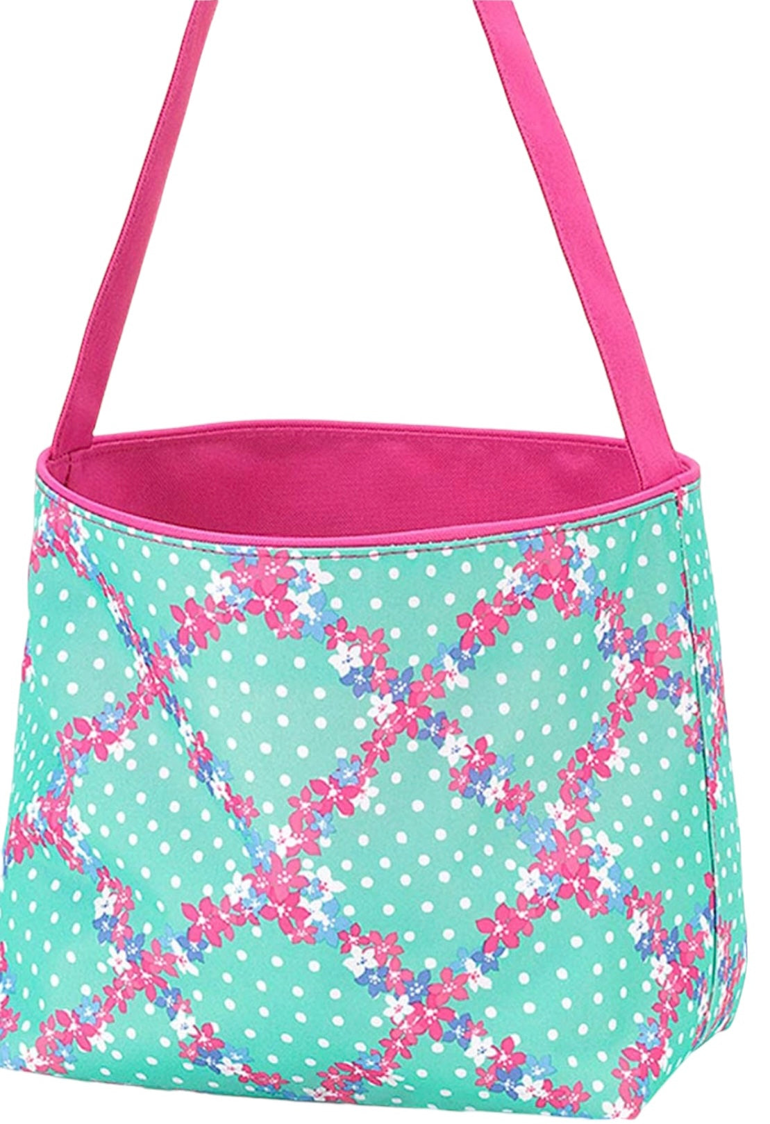 Viv & Lou Penelope Purple Floral Easter Basket