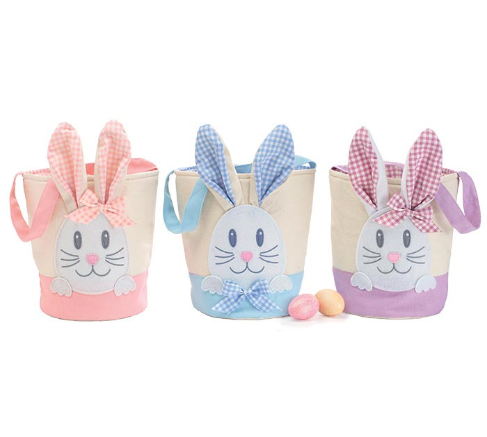 Easter Bunny Bag Gingham Assorted