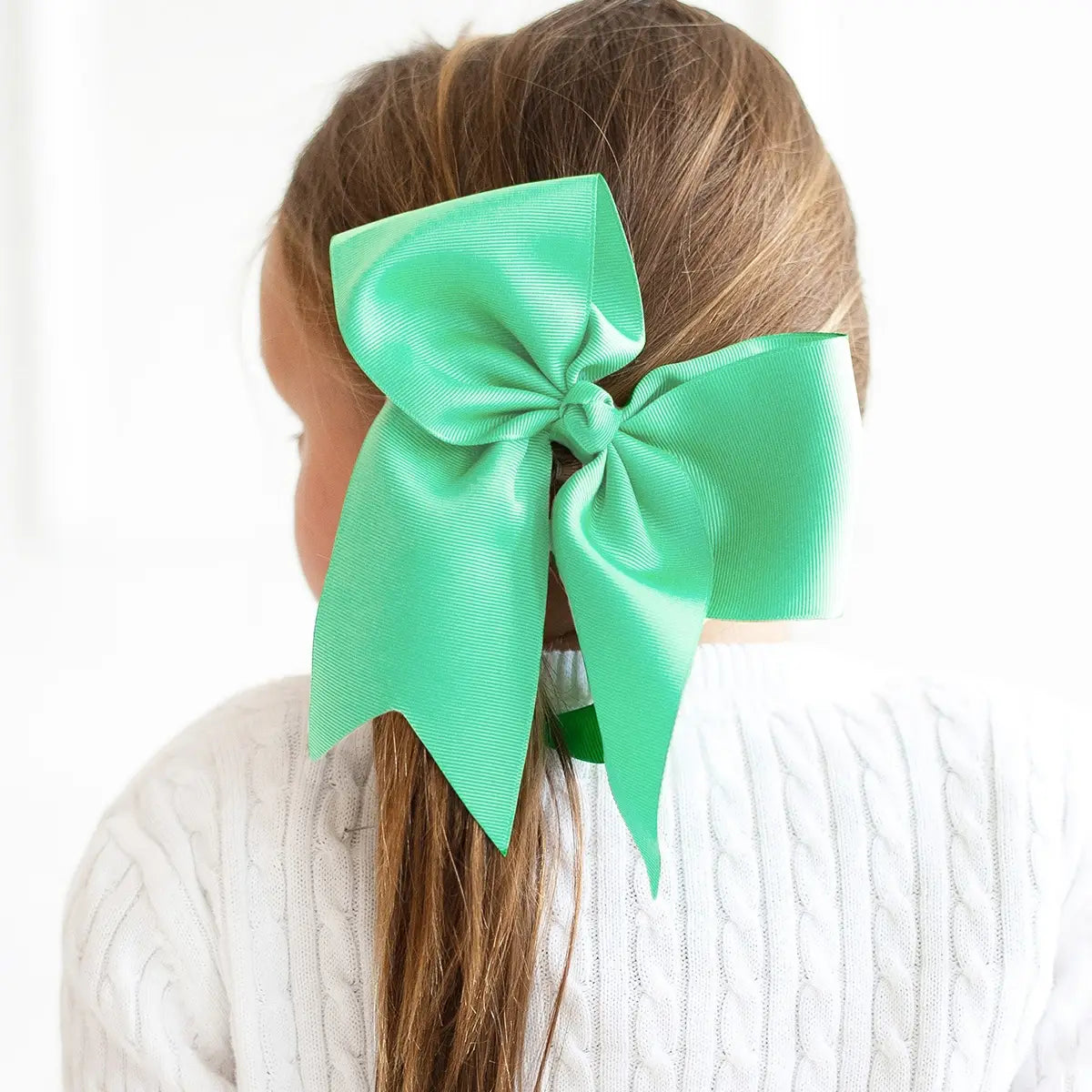 Viv & Lou Light Green Hair Bow