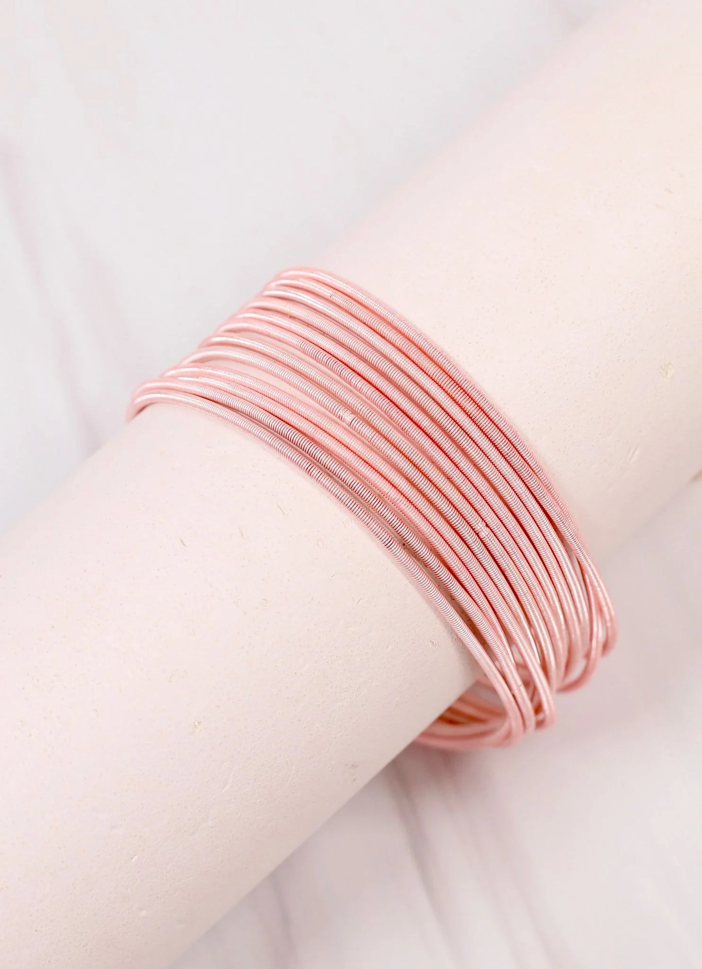 Athene Stretch Bracelet Light Pink