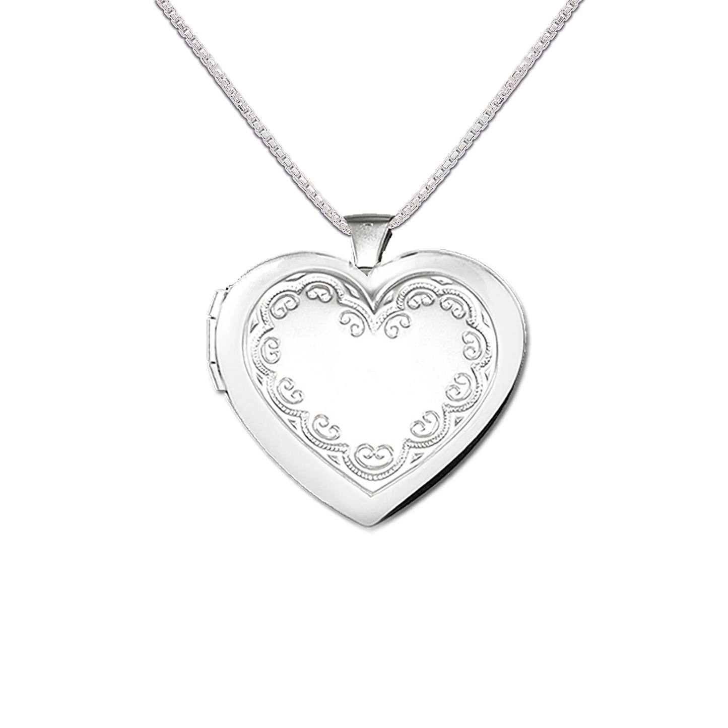 Sterling Silver Children's Heart Locket
