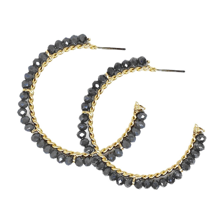 Viv & Lou Black Wrenley Earrings