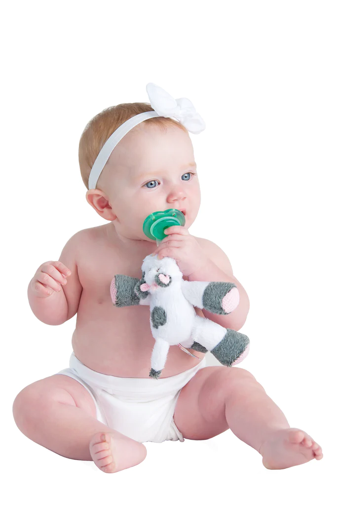 Nookums Paci Plushies Buddies Cutsie Cow