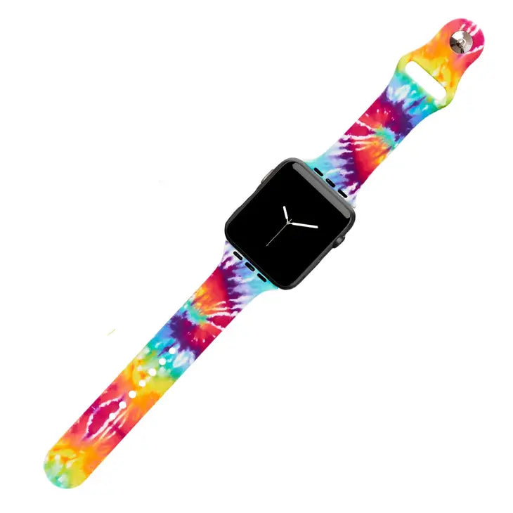 Tie dye apple 2025 watch band simply southern