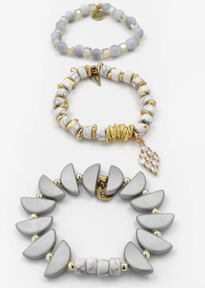 Erimish Frilly Grey Starter Stack