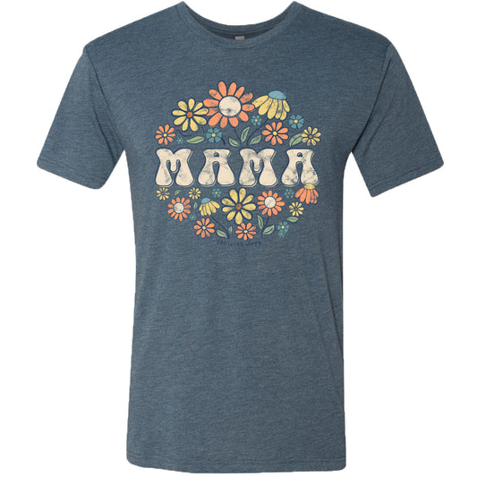 Southernology Groovy Floral Mama Statement Tee