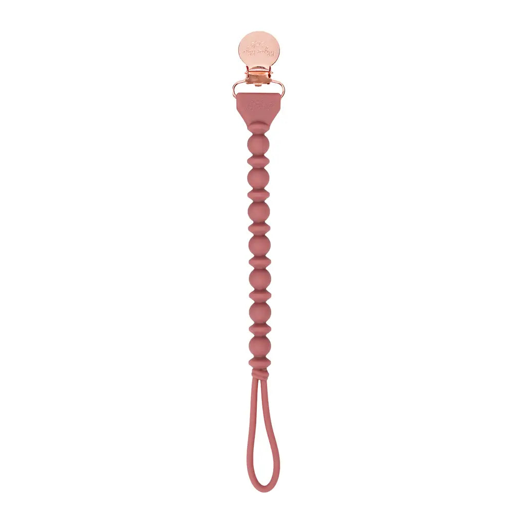 Sweetie Strap Silicone One-Piece Pacifier Clips