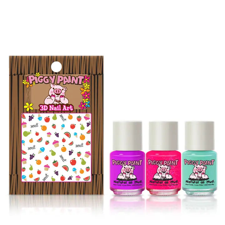 Piggy Paint 0.25 oz. Happy Hands Gift Set