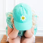 Viv & Lou Daisy Smile Mint Kid's Cap