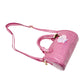 Pink Mermaid Scale Print Duffle Bag