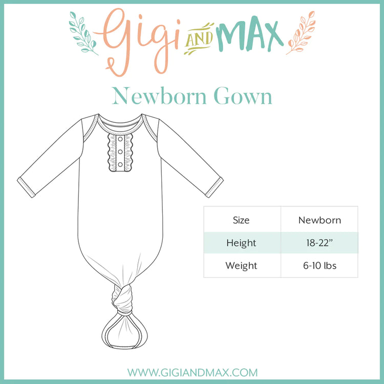 Unisex Boone Cow Gown