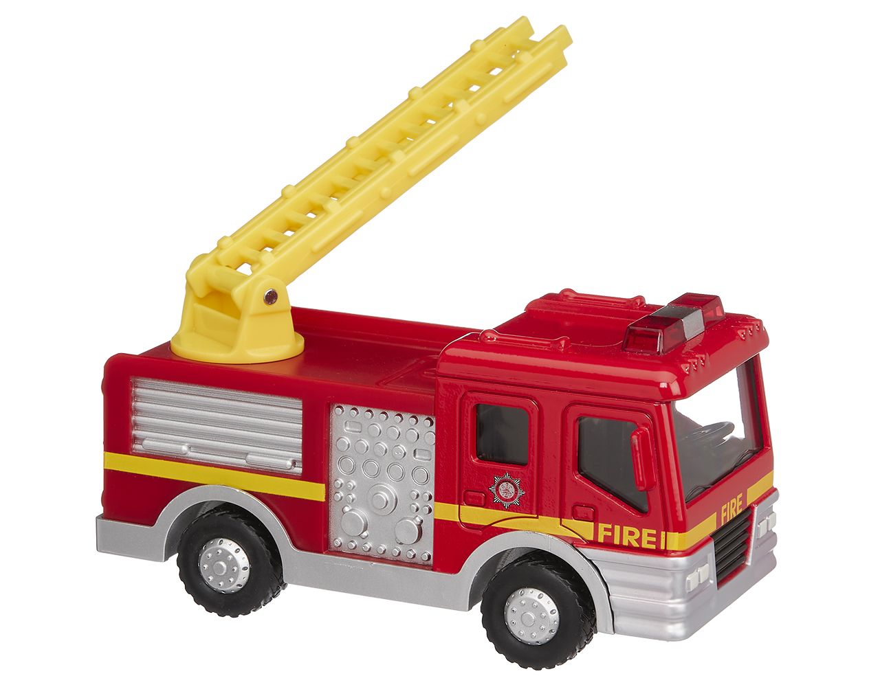 Die-cast Vehicle With Moving Parts - Fire Ladder Truck