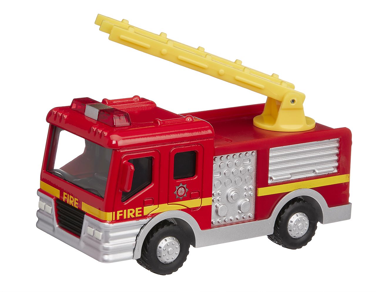 Die-cast Vehicle With Moving Parts - Fire Ladder Truck