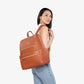 Itzy Ritzy Eras Backpack™ Midi Diaper Bag - Cognac