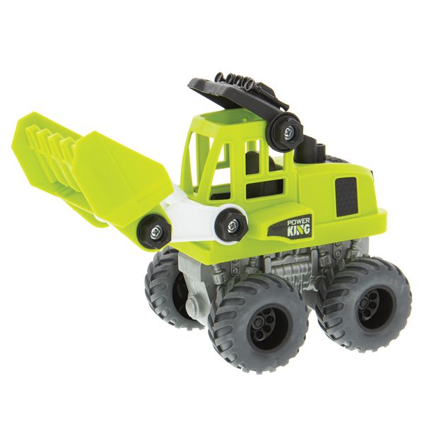 6" Friction-Powered Toy Farming Trucks