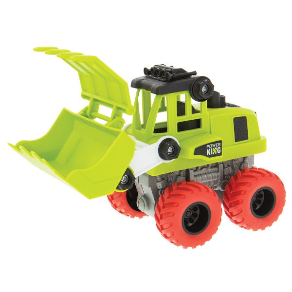 6" Friction-Powered Toy Farming Trucks