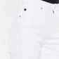 Women Kancan High Rise Slim Straight White Wash Denim