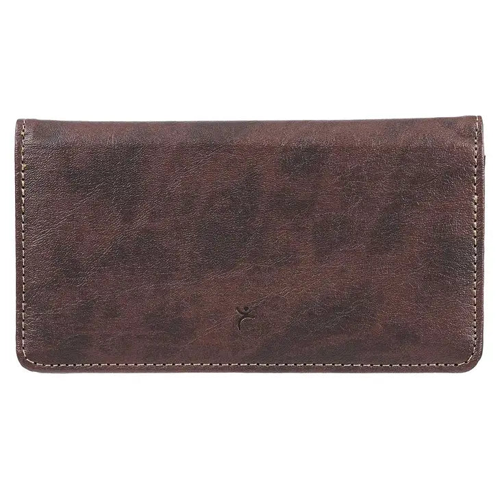 Checkbook Wallet Brown Two-Tone Trust In The Lord Prov. 3:5-6