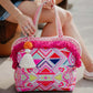 Katydid Multicolored Aztec Fringe Bag Tote