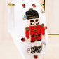 Viola White Nutcracker Seed Bead Knotted Headband