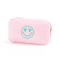 Viv & Lou Heart Smiley Pink Logan Accessory Bag