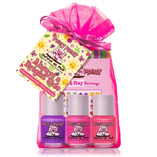 Piggy Paint 0.25 oz. Always A Bright Side Gift Set