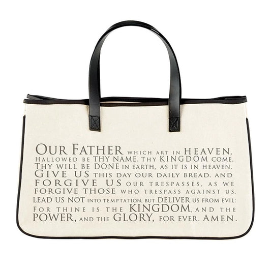 Canvas Tote Bag Our Father
