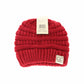 Kids Solid C.C Beanie Red (Bright)