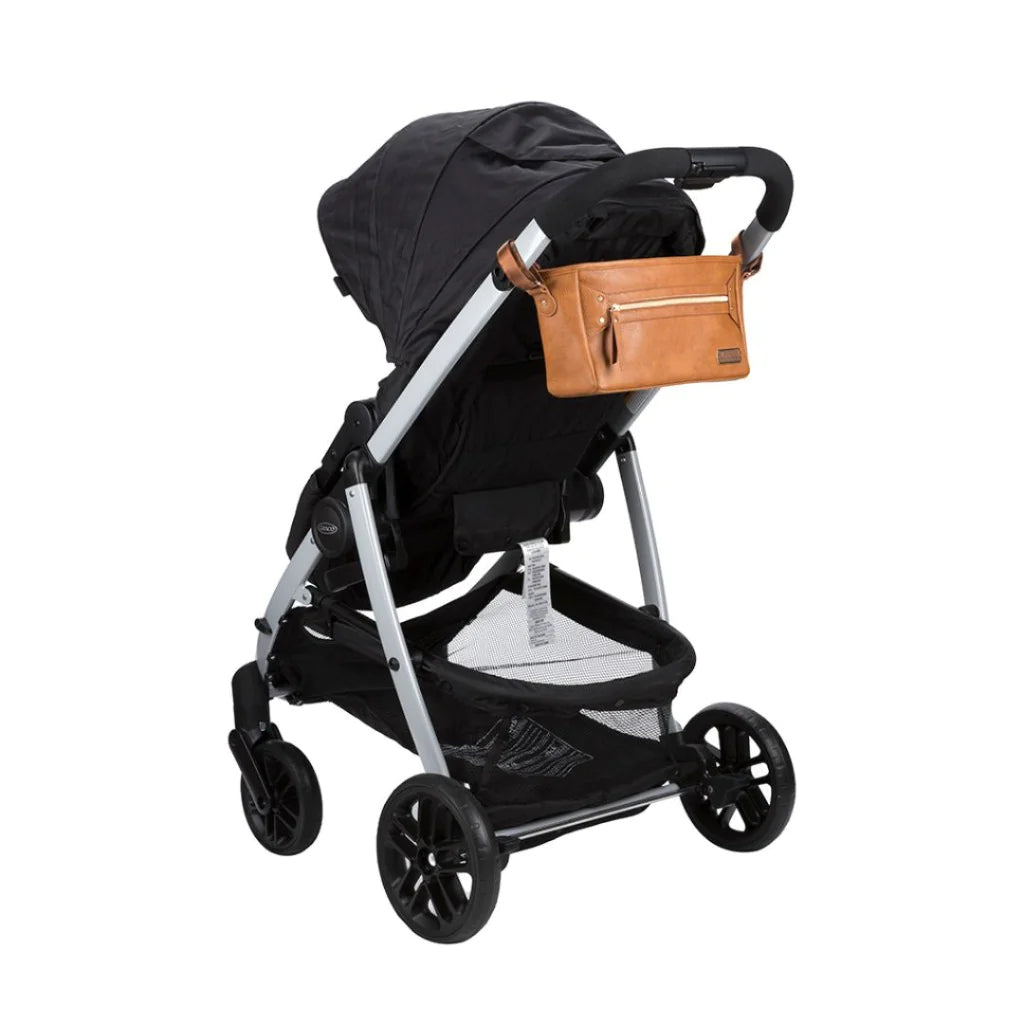 Itzy Ritzy Cognac Travel Stroller Caddy