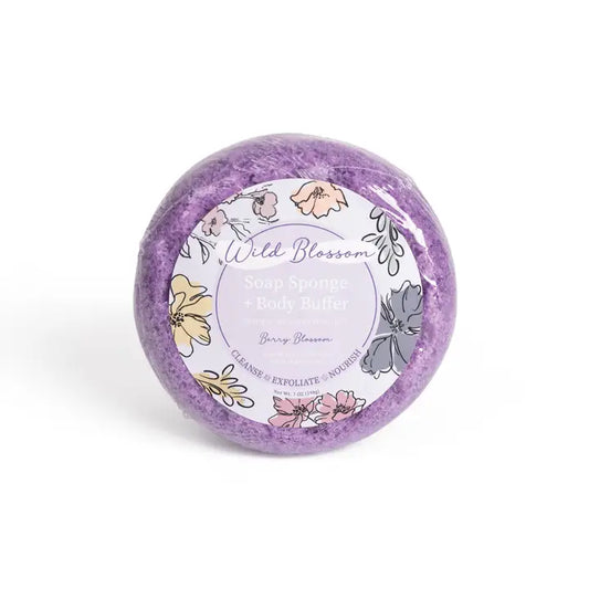 Wild Blossom Soap Infused Body Buffer-Berry Blossom