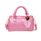 Pink Mermaid Scale Print Duffle Bag