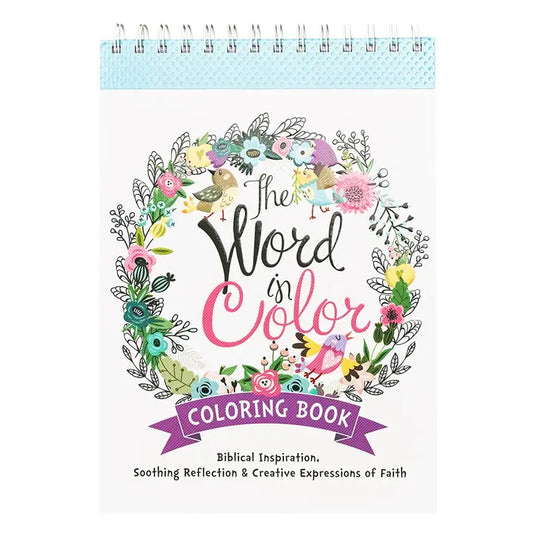 Coloring Book Wirebound the Word in Color
