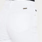 Women Kancan High Rise Slim Straight White Wash Denim