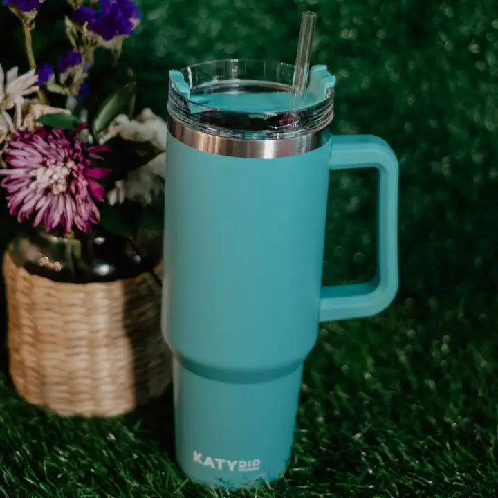 Katydid Mint Green Stainless Steel Tumbler