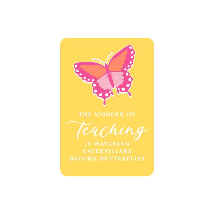 Viv & Lou Wonders of Teaching Keepsake Card