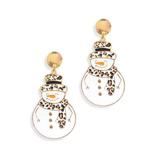 Viv & Lou I'm Snow Cute Snowman Earrings
