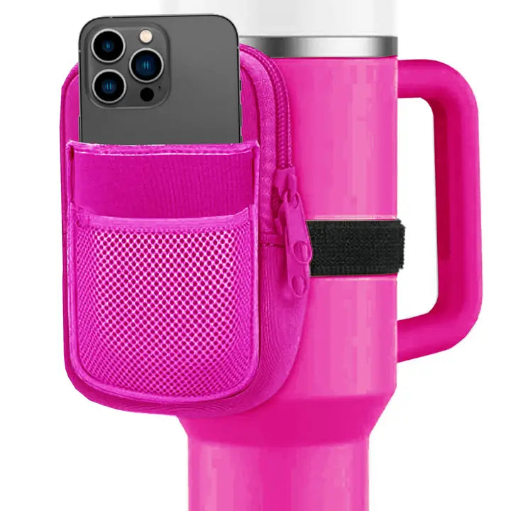 Katydid Hot Pink Tumbler Zipper Pouch