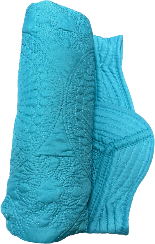 Heirloom Blanket Turquoise