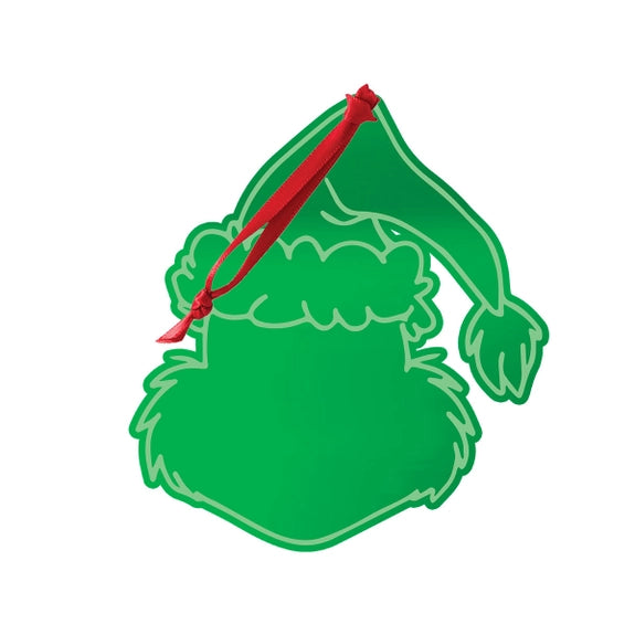 Green Mirror Acrylic Grinch Ornament